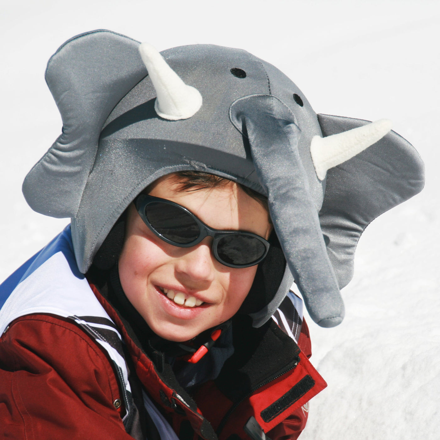 Coolcasc Animals Helmet Cover Elephant.