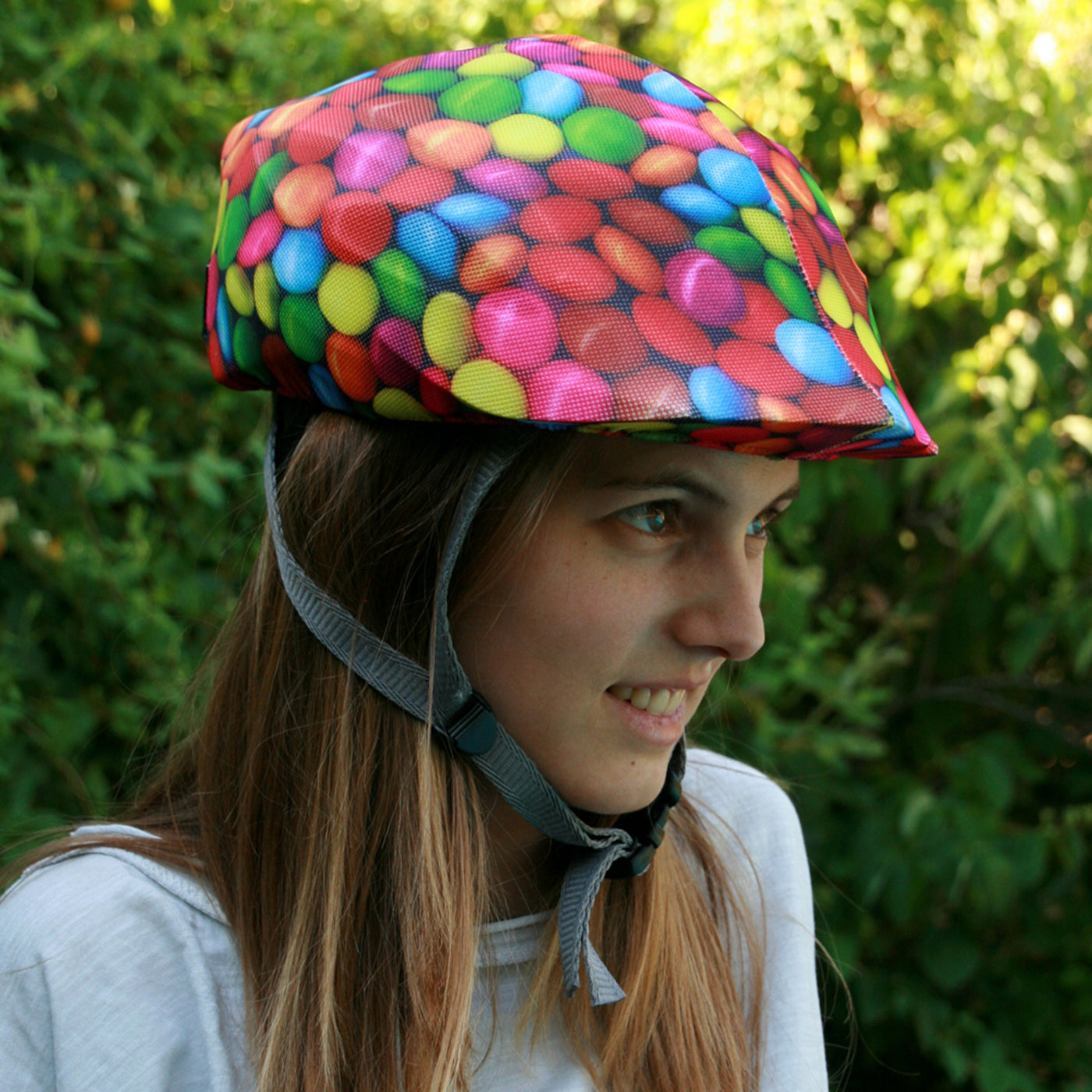 Coolcasc Bike Helmet Cover Smarties.