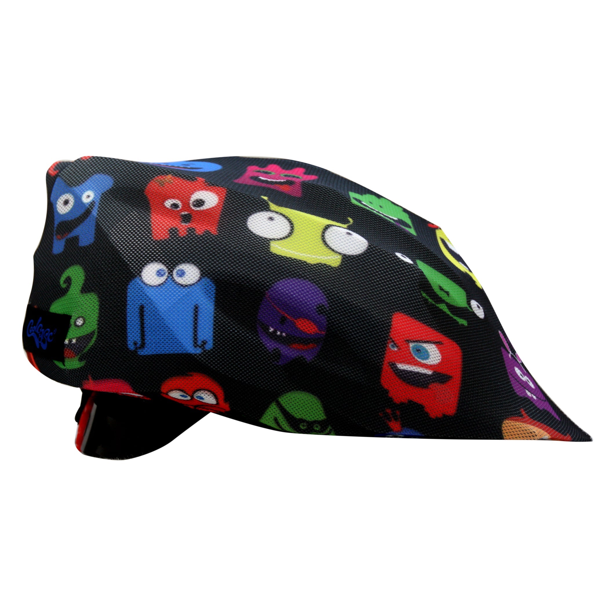 Coolcasc Bike Helmet Cover Comic Monsters Manbi / ParkPeakPiste