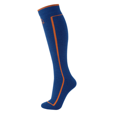 Manbi-PPP Performance Ski Sock Blue/Orange