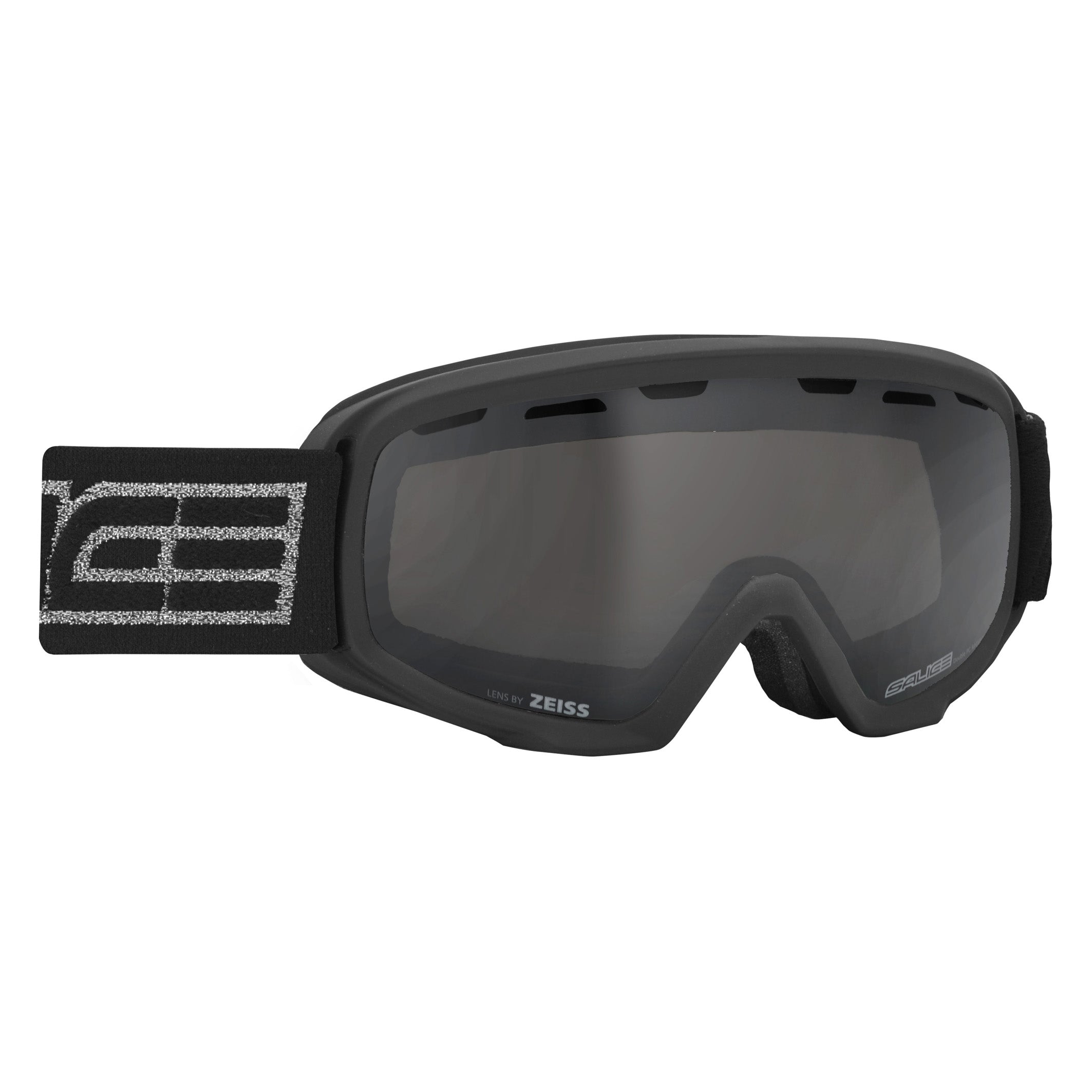 salice ski goggles Salice 709 DARWFV Double Antifog Mirror Vented Black-Silver Kids Goggle