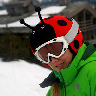 Coolcasc Animals Helmet Cover Ladybird