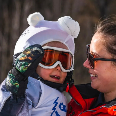 Coolcasc Animals Helmet Cover Polar Bear