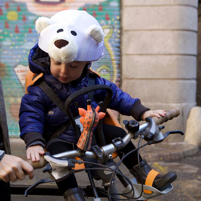 Coolcasc Animals Helmet Cover Polar Bear