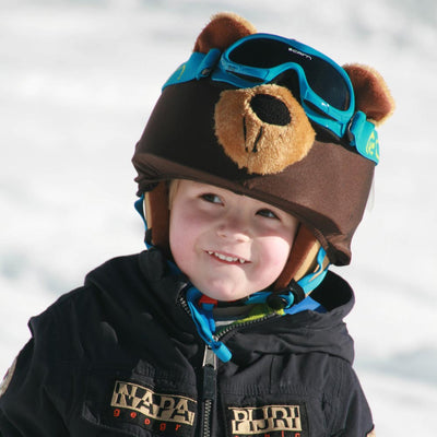 Coolcasc Animals Helmet Cover Teddy Bear
