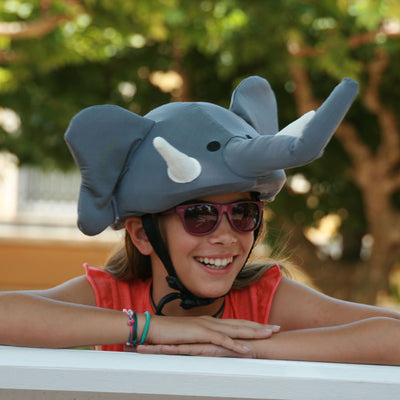 Coolcasc Animals Helmet Cover Elephant