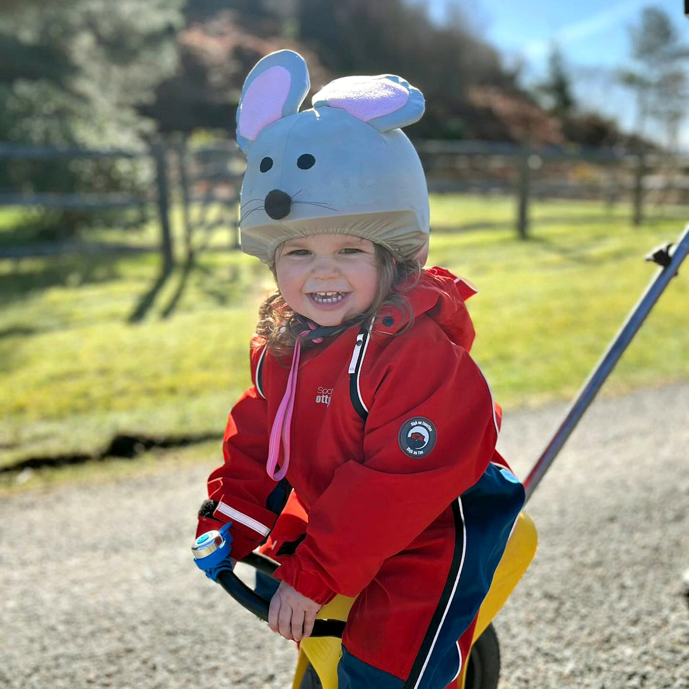 Coolcasc Animals Helmet Cover Mouse