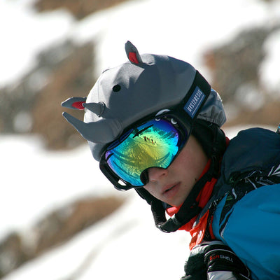 Coolcasc Animals Helmet Cover Rhino