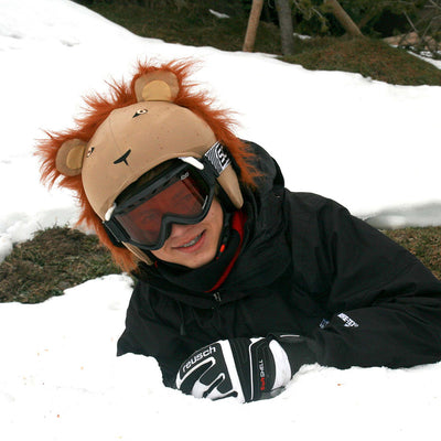 Coolcasc Animals Helmet Cover Lion