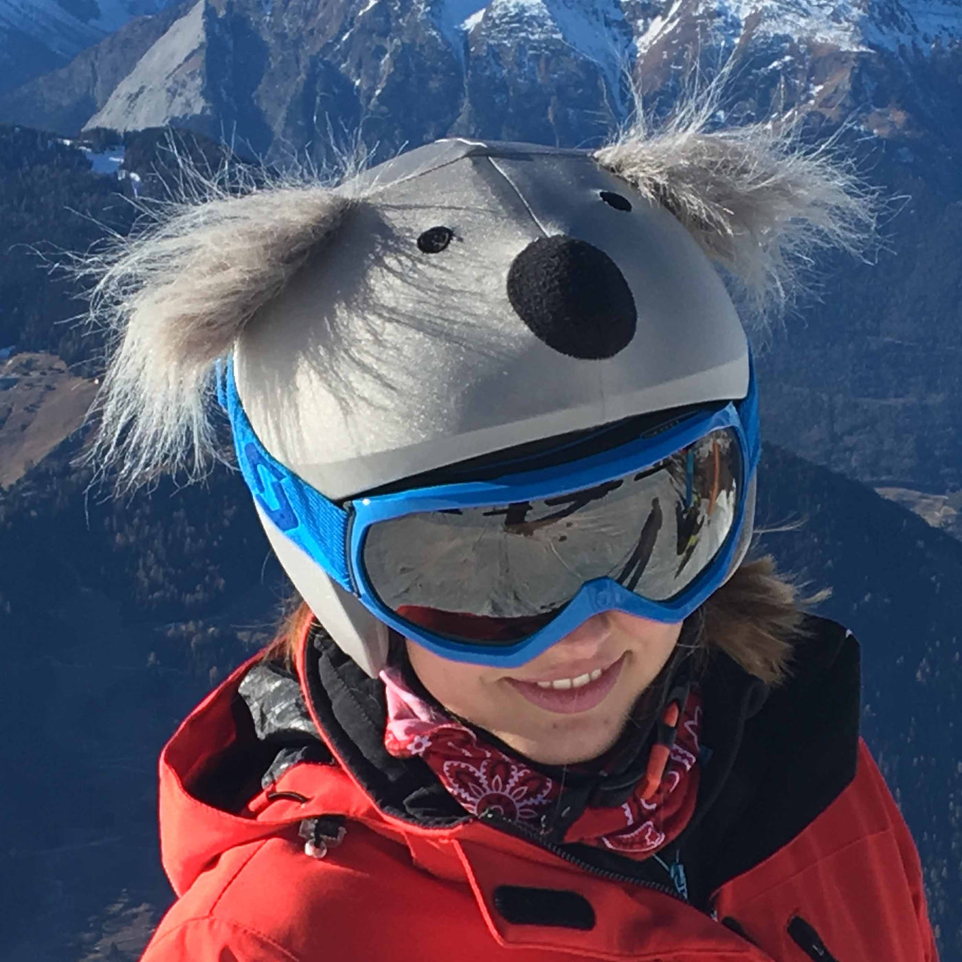 Coolcasc Animals Helmet Cover Koala