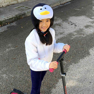 Coolcasc Animals Helmet Cover Penguin
