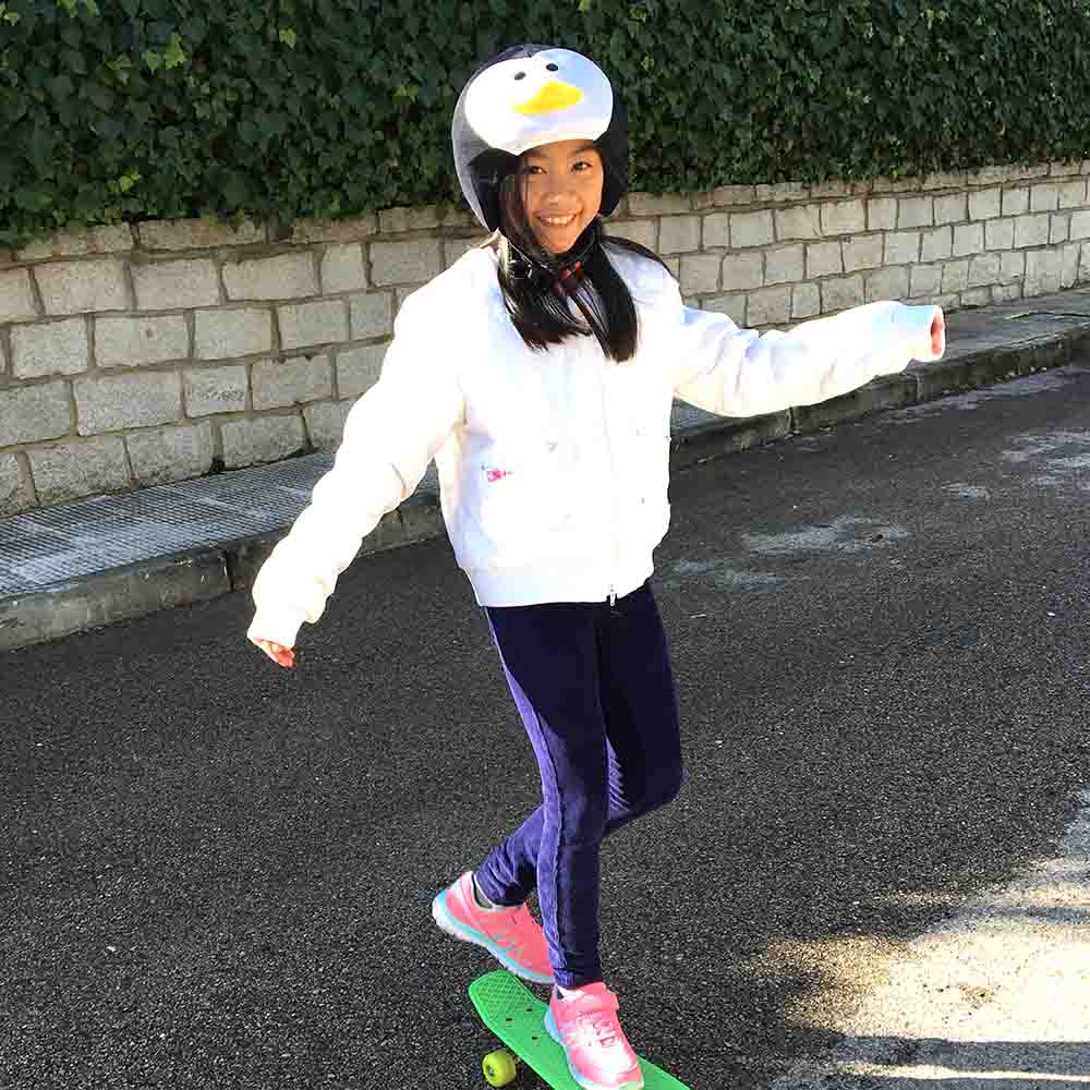 Coolcasc Animals Helmet Cover Penguin