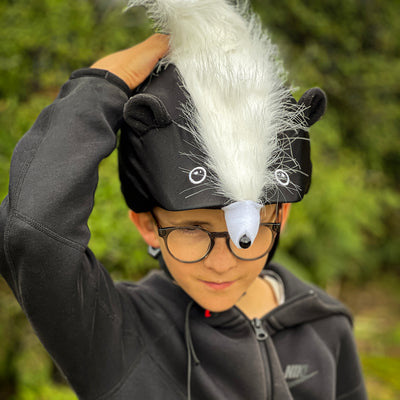 Coolcasc Animals Helmet Cover Skunk