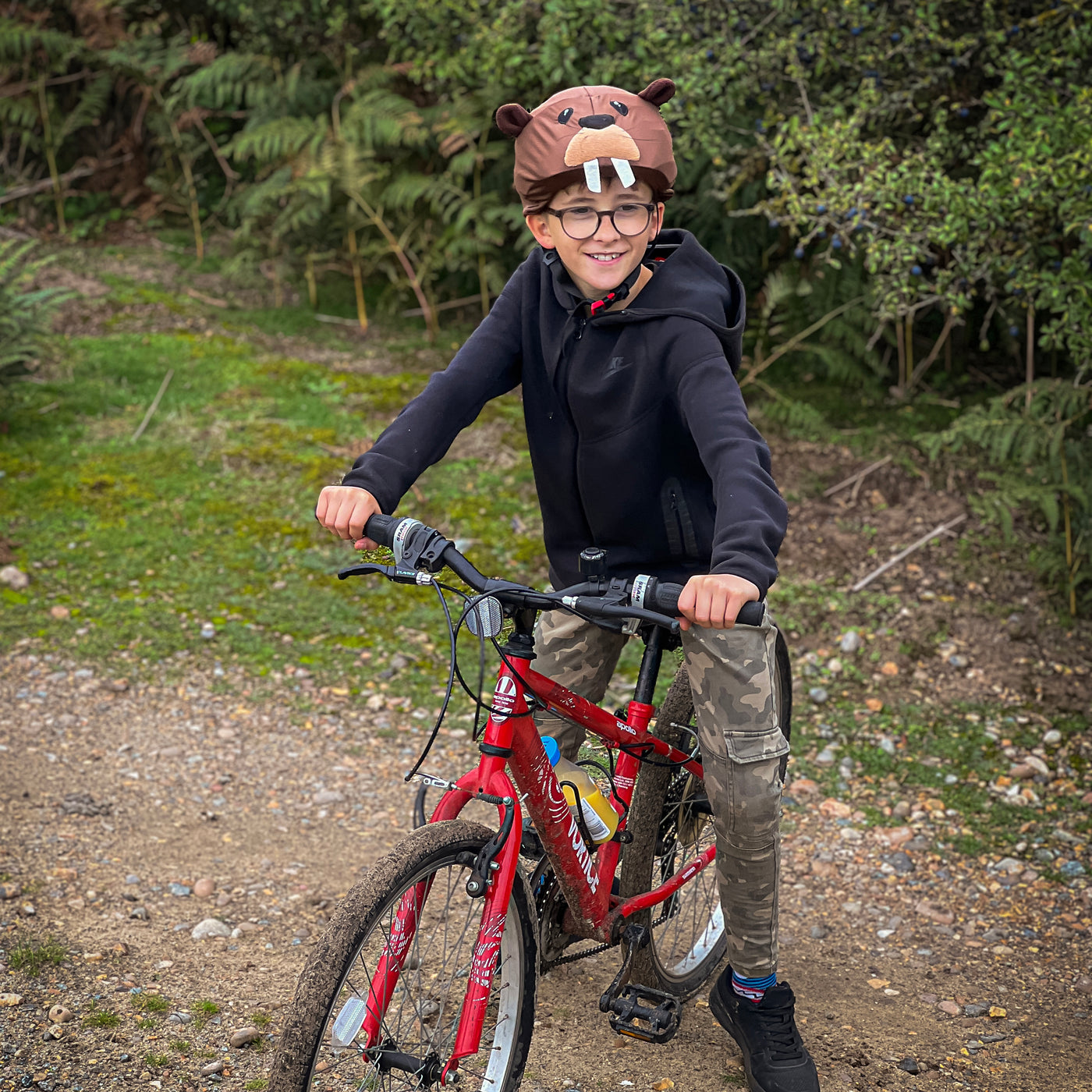 Coolcasc Animals Helmet Cover Beaver