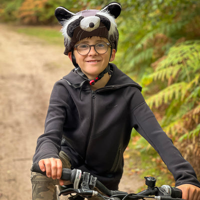 Coolcasc Animals Helmet Cover Raccoon