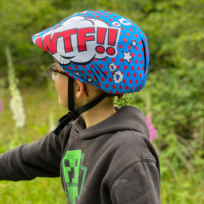 Coolcasc Printed Cool Helmet Cover LOL-WTF