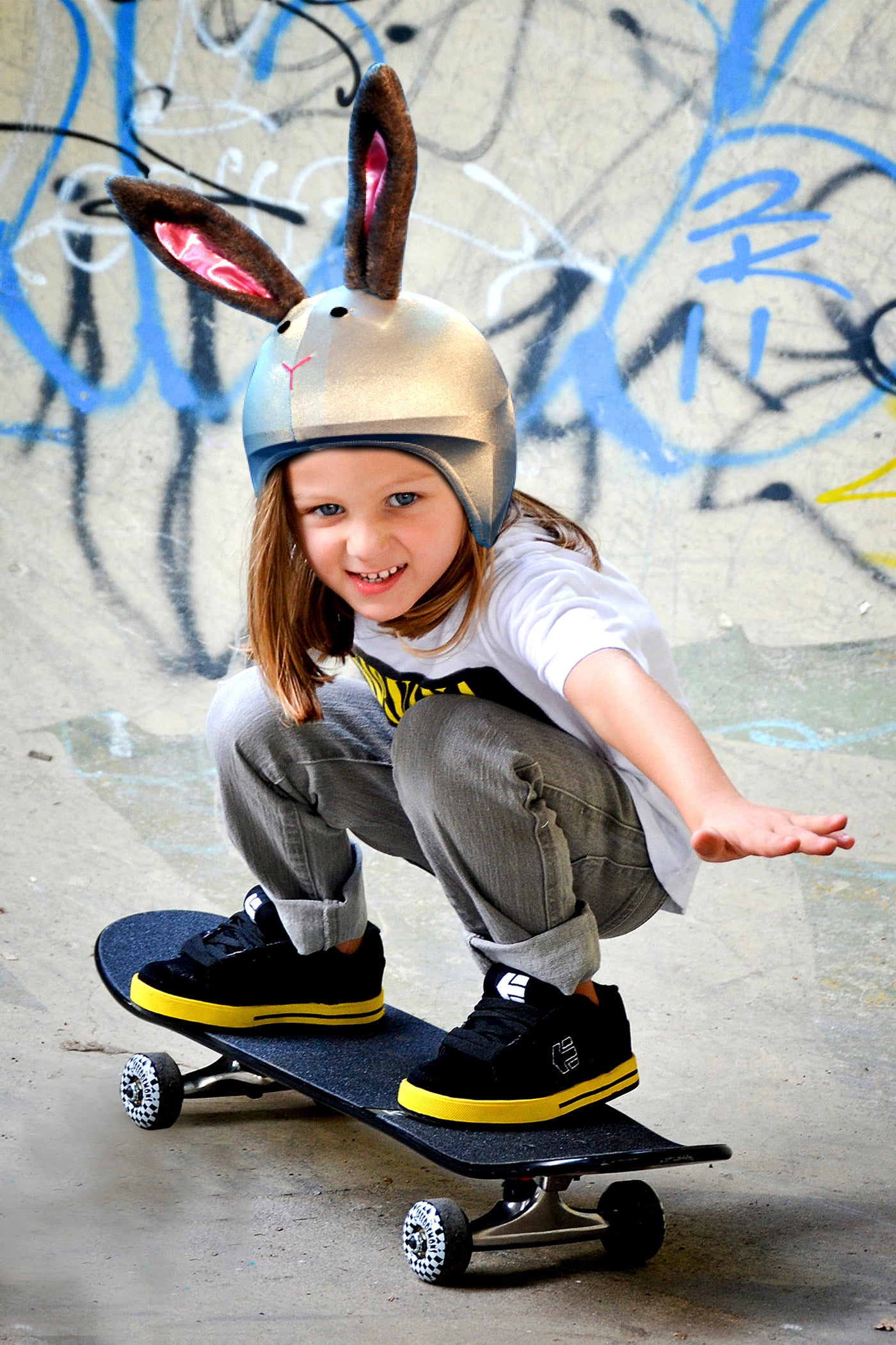 Coolcasc Animals Helmet Cover Bunny