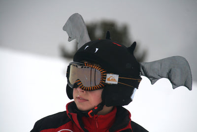 Coolcasc Animals Helmet Cover Bat