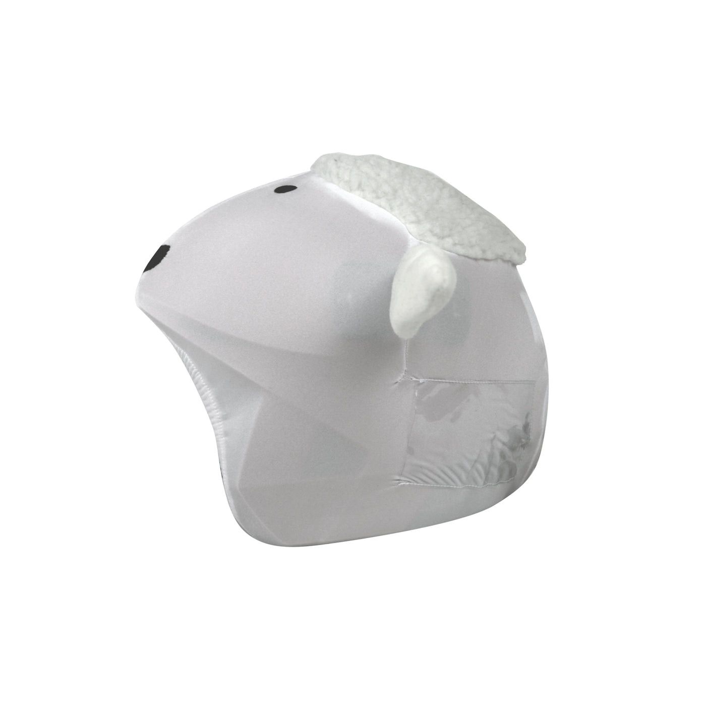 Coolcasc Animals Helmet Cover White Sheep