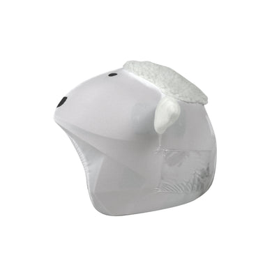Coolcasc Animals Helmet Cover White Sheep