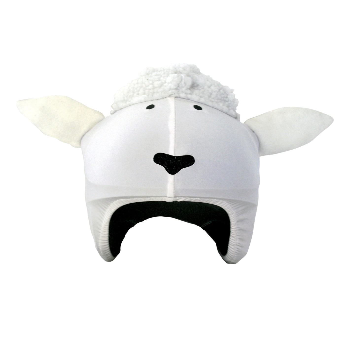 Coolcasc Animals Helmet Cover White Sheep