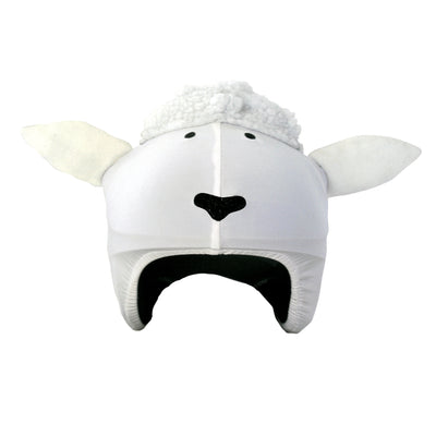 Coolcasc Animals Helmet Cover White Sheep