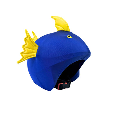 Coolcasc Animals Helmet Cover Blue Fish