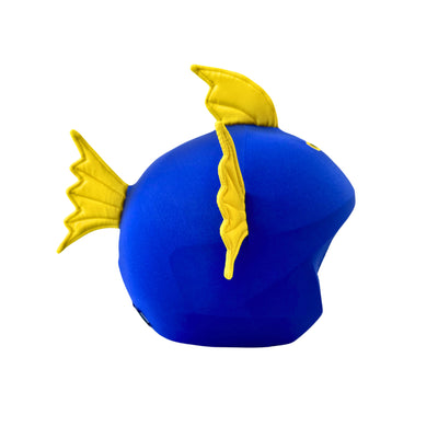 Coolcasc Animals Helmet Cover Blue Fish