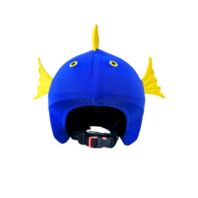 Coolcasc Animals Helmet Cover Blue Fish