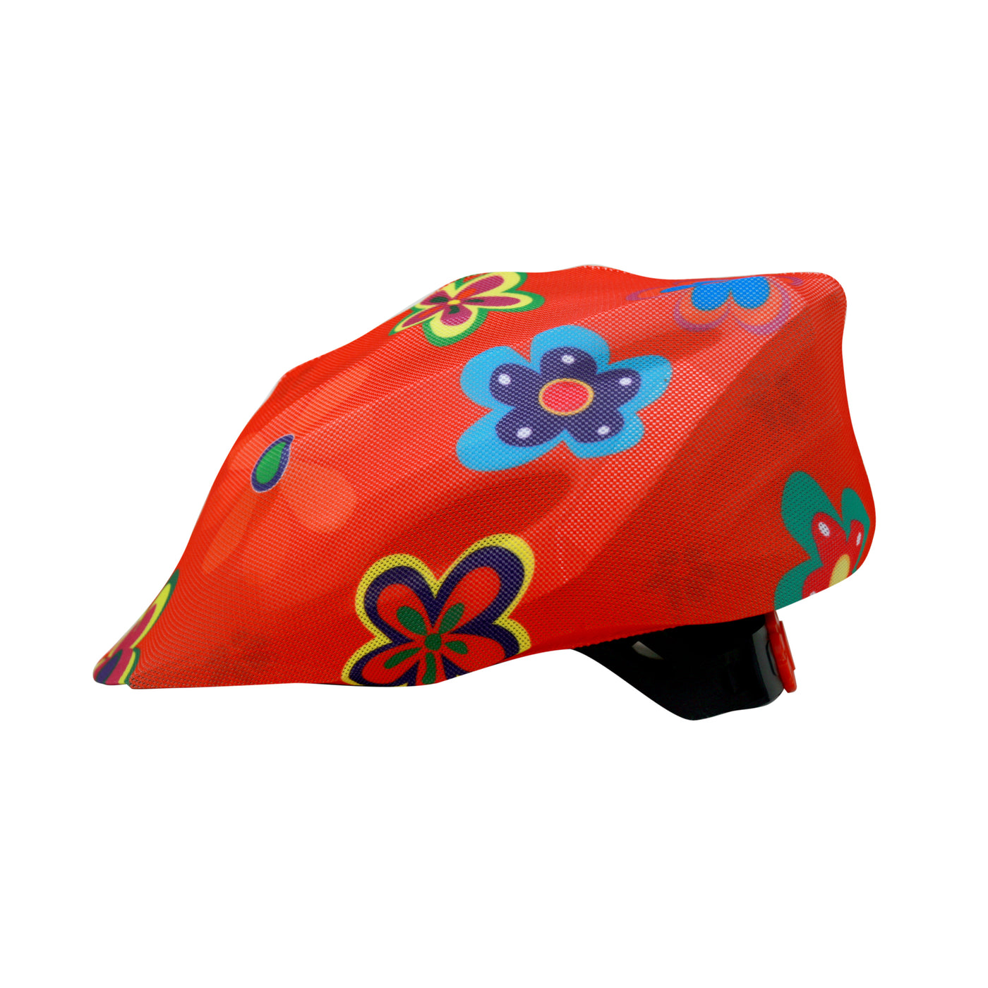 Coolcasc Bike Helmet Cover Hippy Flowers