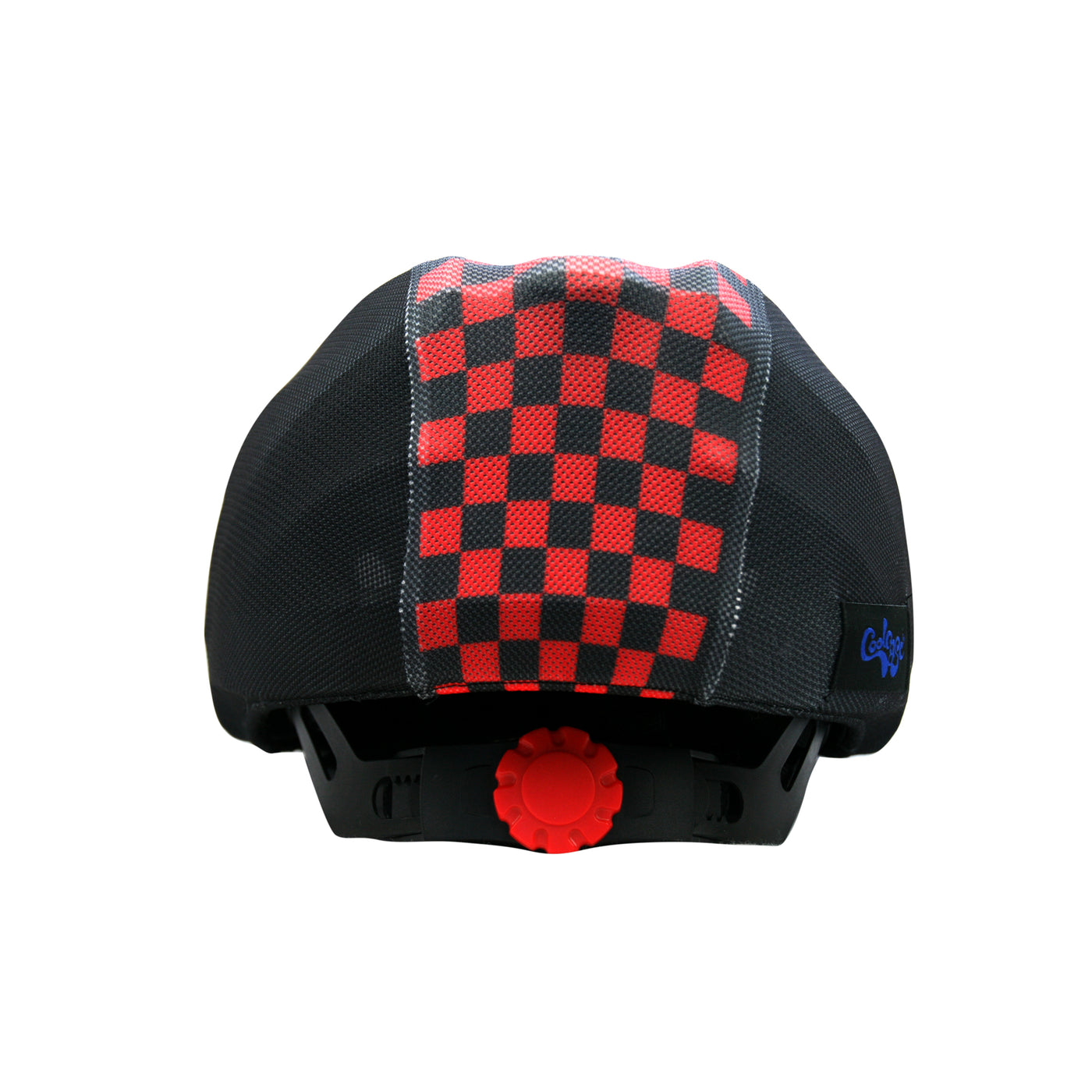 Coolcasc Bike Helmet Cover Checkers