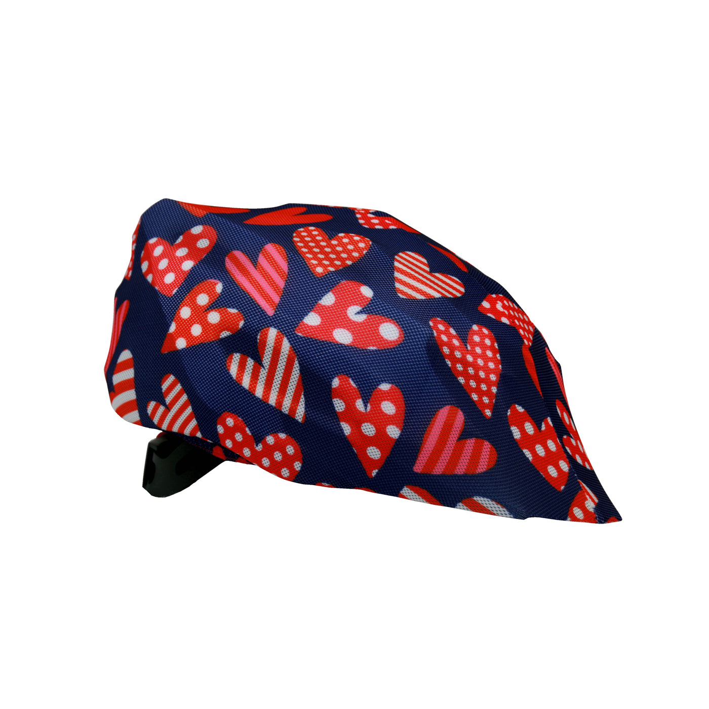 Coolcasc Bike Helmet Cover Agatha Hearts