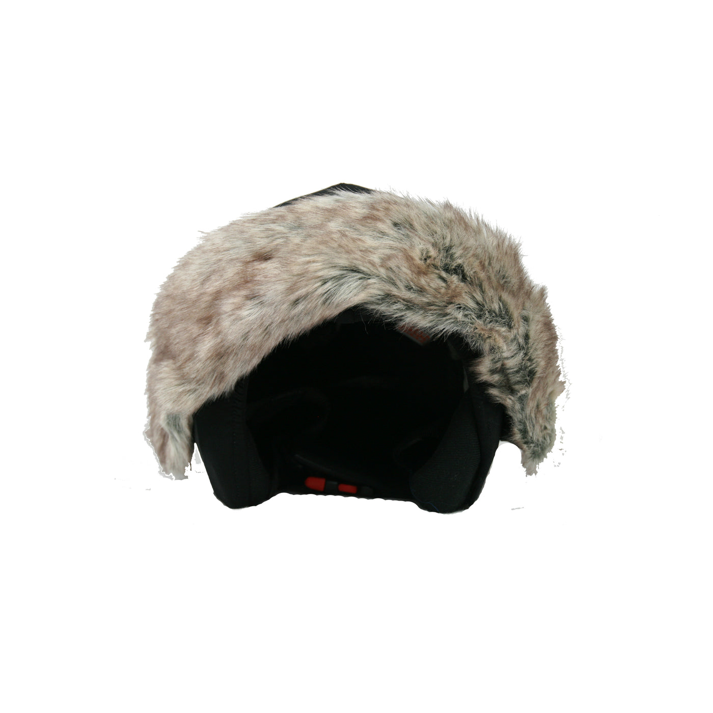 Coolcasc Exclusive Helmet Cover Brown Fur