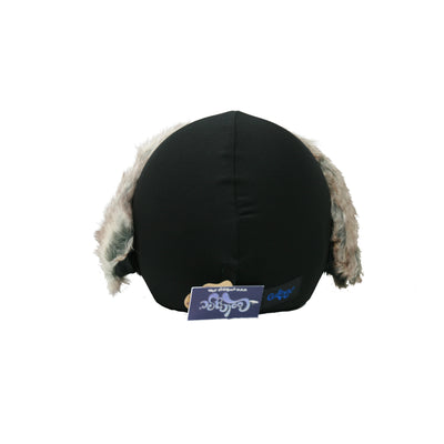 Coolcasc Exclusive Helmet Cover Brown Fur