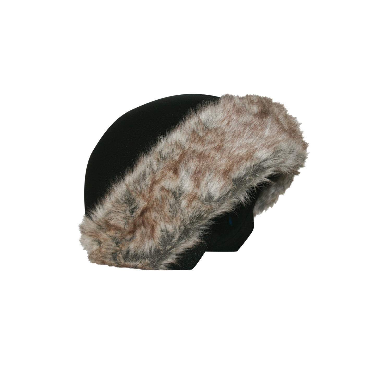 Coolcasc Exclusive Helmet Cover Brown Fur