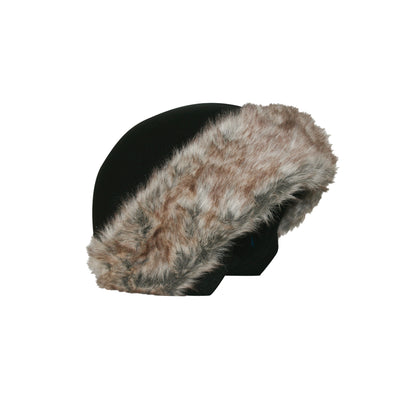 Coolcasc Exclusive Helmet Cover Brown Fur