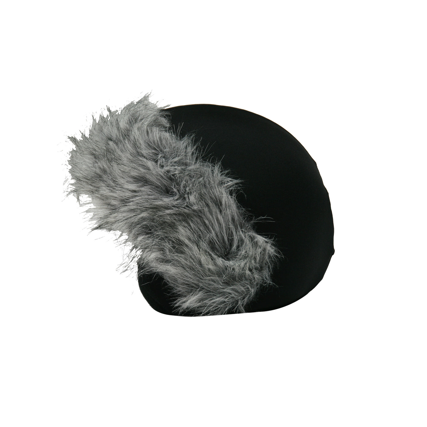 Coolcasc Exclusive Helmet Cover Grey Fur