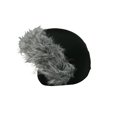 Coolcasc Exclusive Helmet Cover Grey Fur