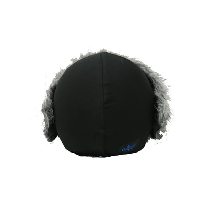Coolcasc Exclusive Helmet Cover Grey Fur