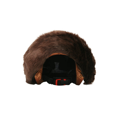 Coolcasc Exclusive Helmet Cover Bronze Brown Fur