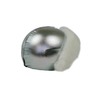 Coolcasc Exclusive Helmet Cover White Fur