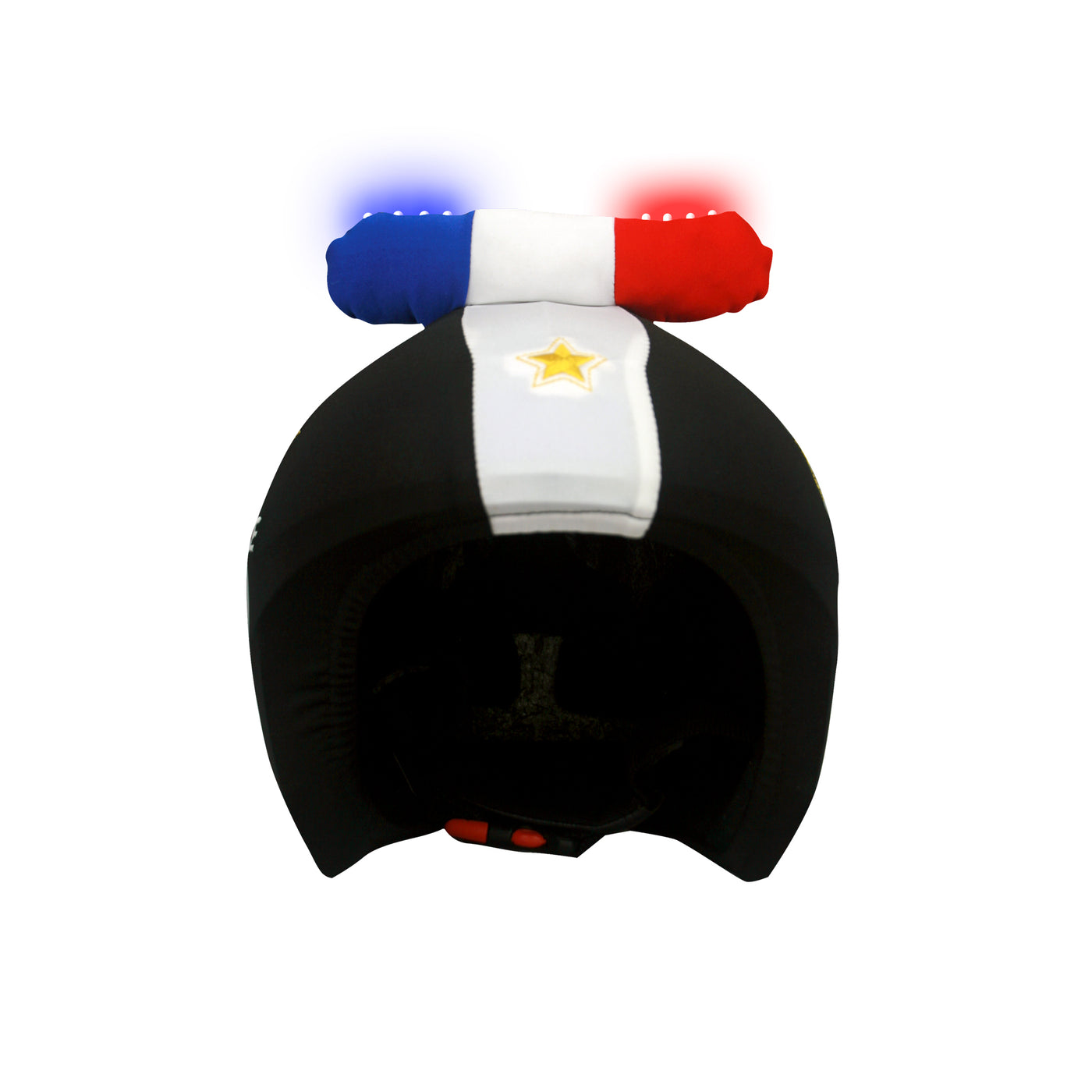 Coolcasc LEDS Helmet Cover Police