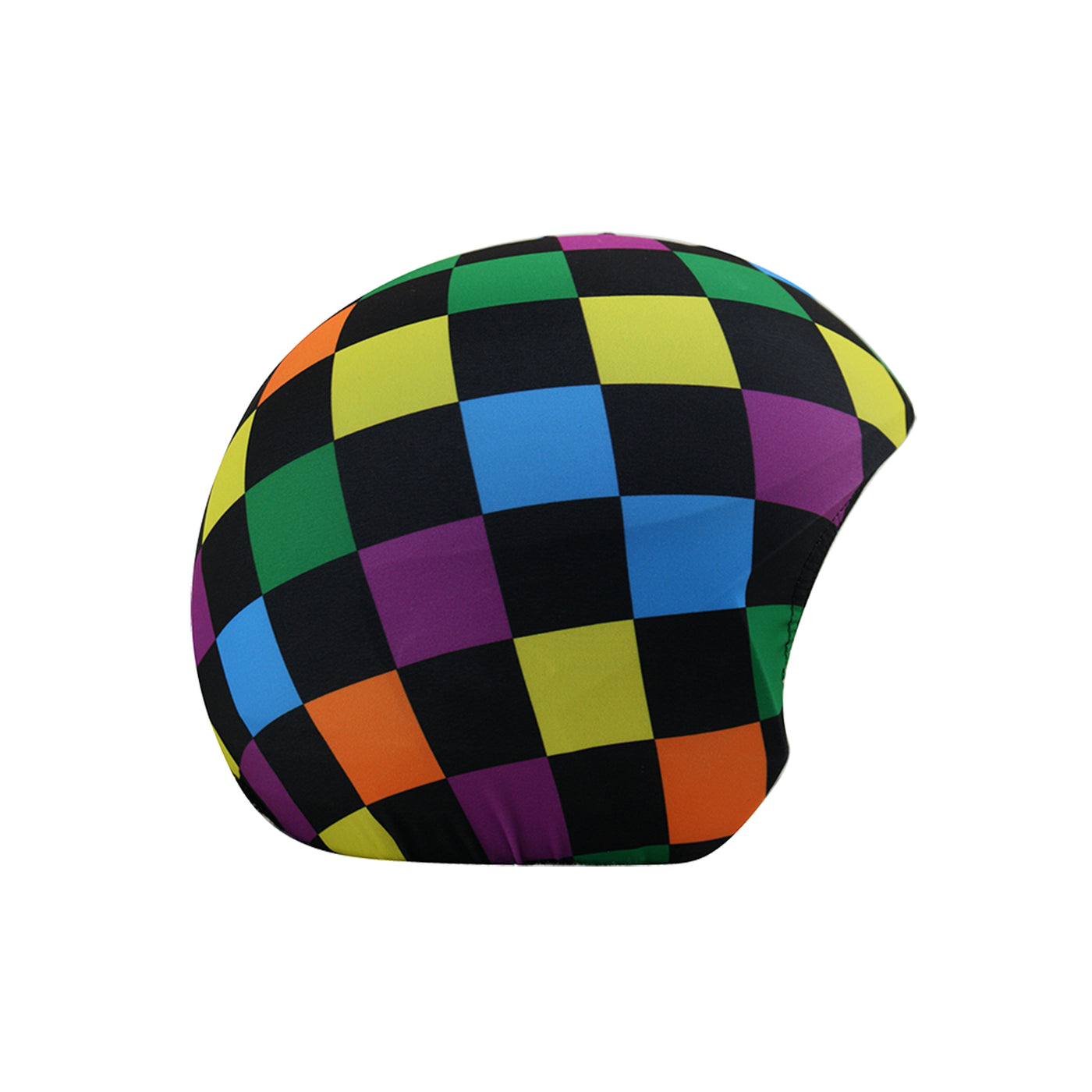 Coolcasc Printed Cool Helmet Cover Little Squares