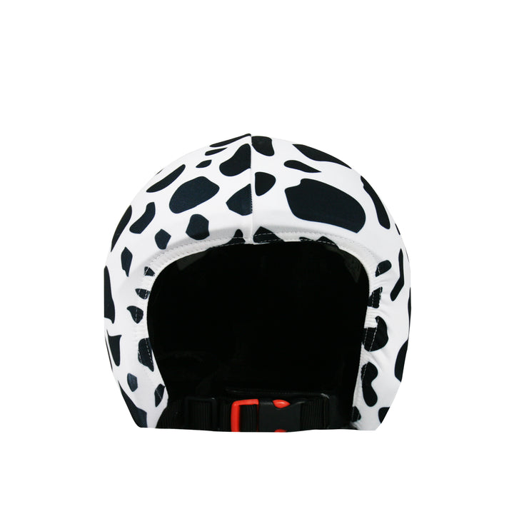 cow motorcycle helmet cover Dalmatian Dog It is not recommended to wear this helmet cover while travelling at high speeds as it can increase wind drag. Animal Helmet Cover