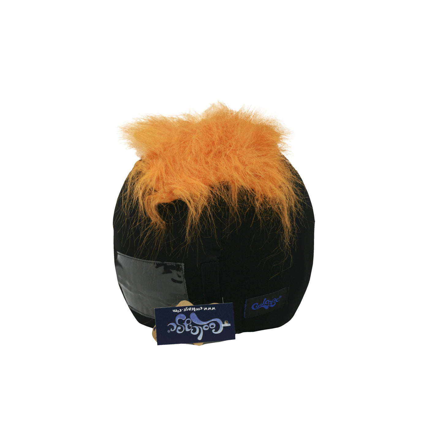 Coolcasc Show Time Helmet Cover Furry Orange