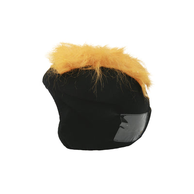 Coolcasc Show Time Helmet Cover Furry Orange