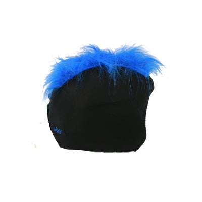 Coolcasc Show Time Helmet Cover Furry Blue