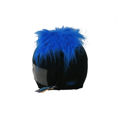 Coolcasc Show Time Helmet Cover Furry Blue