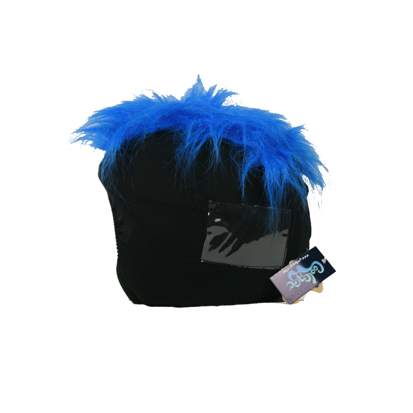 Coolcasc Show Time Helmet Cover Furry Blue