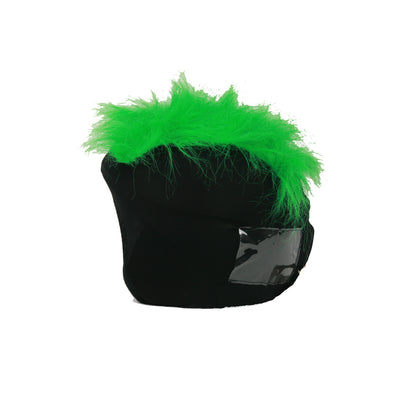 Coolcasc Show Time Helmet Cover Furry Green